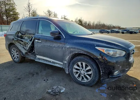 2015 Infiniti Qx60 из США, поврежденный, VIN 5N1AL0MM7FC504265